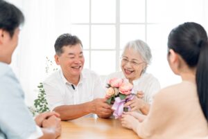 岡崎市　岡崎　母の日　感謝を伝える　喜ばれるプレゼント　食事　和食　日本料理　個室　釜飯　天ぷら　刺身　寿司　会席　お祝い　おめでとう