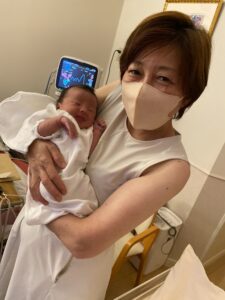 岡崎市　岡崎　出産　おめでとう　ママになりました　ばあちゃん　命名　お宮参り