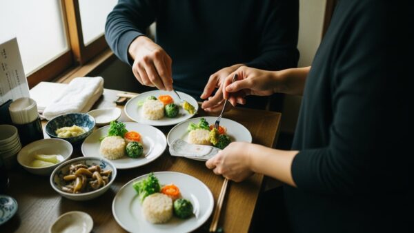 一升餅で泣いちゃうのも良い思い出。個室で気兼ねなく祝う1歳の誕生日