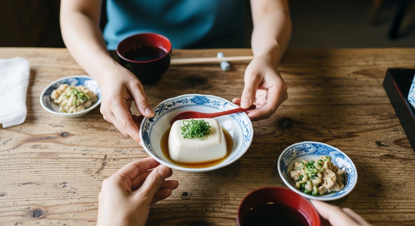 岡崎の出来立て寄せ豆腐を、一番美味しく食べる3つの調味料 | 季節の魚と釜飯 魚信