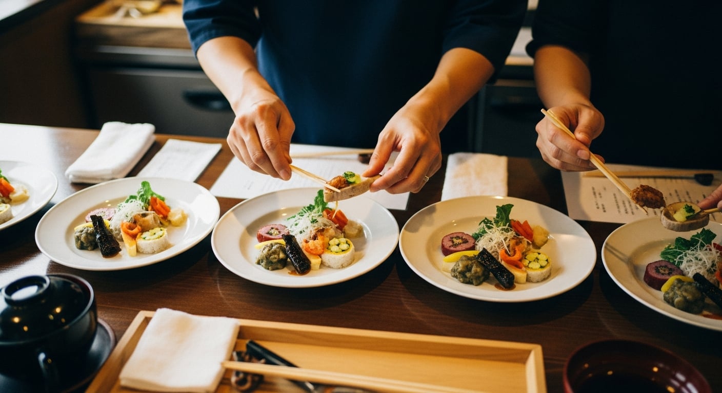 岡崎の懐石料理で、お茶の心とおもてなしを感じる3つの作法 | 季節の魚と釜飯　魚信