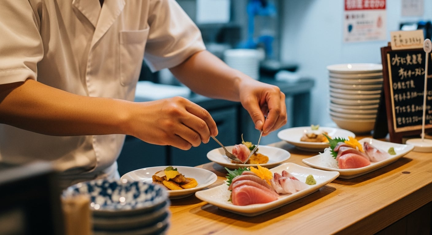 岡崎の旬の魚ランチ。朝獲れ鮮魚がお店に届いてからお刺身になるまで密着 | 季節の魚と釜飯　魚信