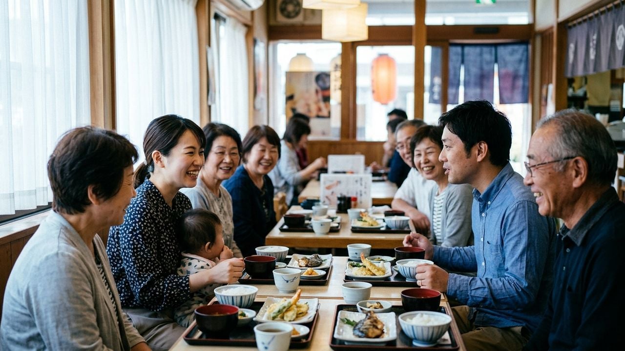 岡崎のお食い初めランチ。ご両家が赤ちゃんの笑顔に包まれる和やかな瞬間に密着 | 季節の魚と釜飯　魚信