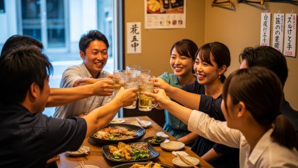 東岡崎の接待個室。大事な商談の前と後での、お客様の表情の変化
