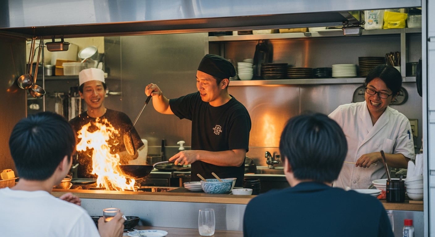 北岡崎でのお祝い食事会。サプライズ成功の瞬間とお客様の笑顔に密着 | 季節の魚と釜飯 魚信