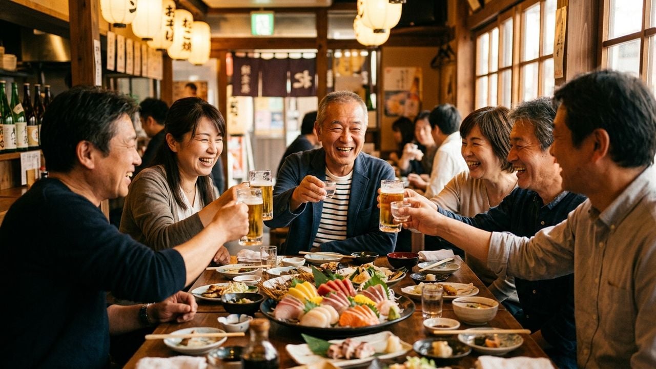 安城市からの還暦祝いディナー。主役のリクエストで作った特別なお刺身盛りに密着 | 季節の魚と釜飯　魚信