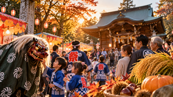 秋祭りの季節｜岩津・大樹寺・井田・伊賀・稲熊・真伝・滝町で五穀豊穣を願う秋